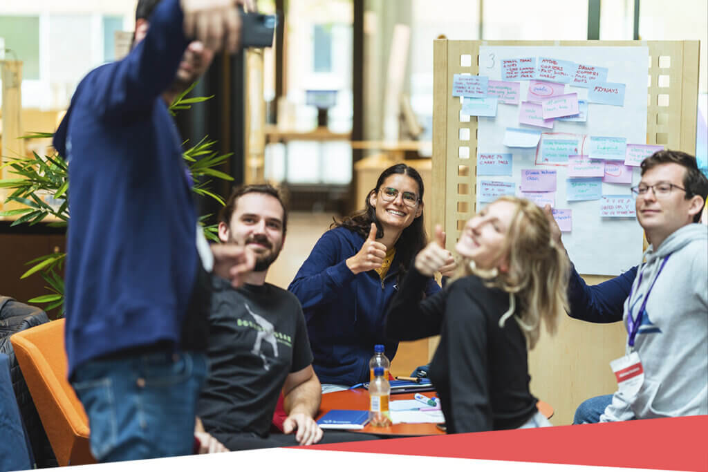 Students during a Ulysseus event