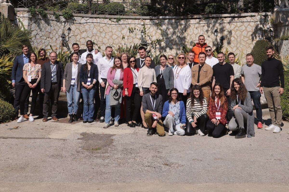 Group photo at Université Côte d’Azur