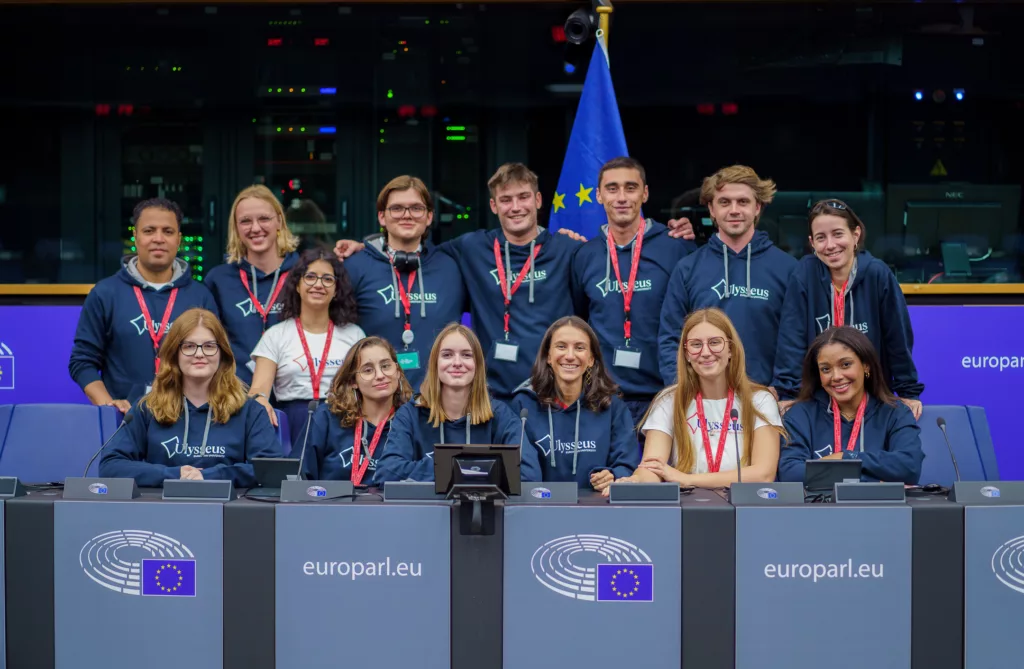 14 Ulysseus students in the European Parliament