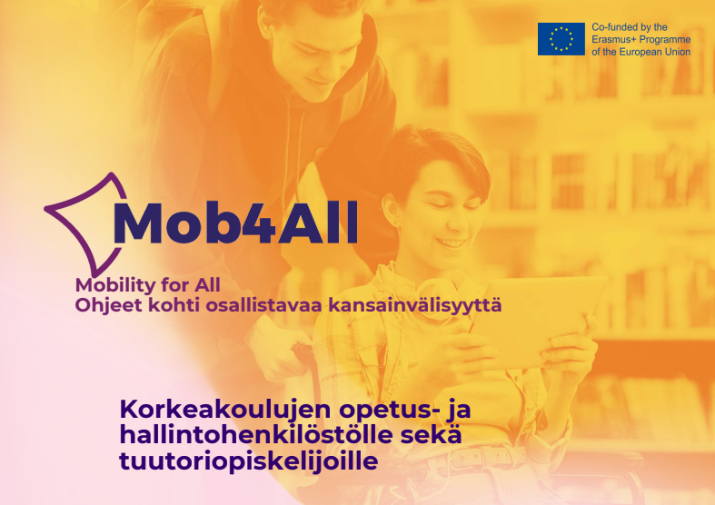 Mob4All: Mobility for All Ohjeet kohti osallistavaa kansainvälisyyttä