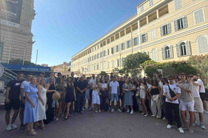 Students from a Montenegrin Secondary School Visit Université Côte d’Azur